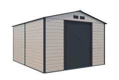 Zahradní domek G21 GAH 884 - 277 x 319 cm, béžovo šedý