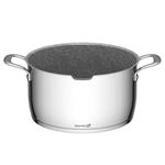 Hrnec G21 Gourmet Miracle s cedníkem 28 cm s poklicí nerez/greblon - poškozený obal
