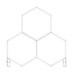 Podpěra G21 pro přístřešek na dřevo HEX, 2 ks/bal