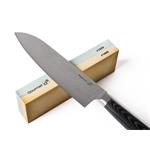 Sada nožů G21 Damascus Premium v bambusovém bloku, Box, 5 ks + brusný kámen