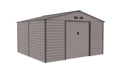 Zahradní domek G21 GAH 1085 - 340 x 319 cm, šedý - poškozený obal, 2.jakost